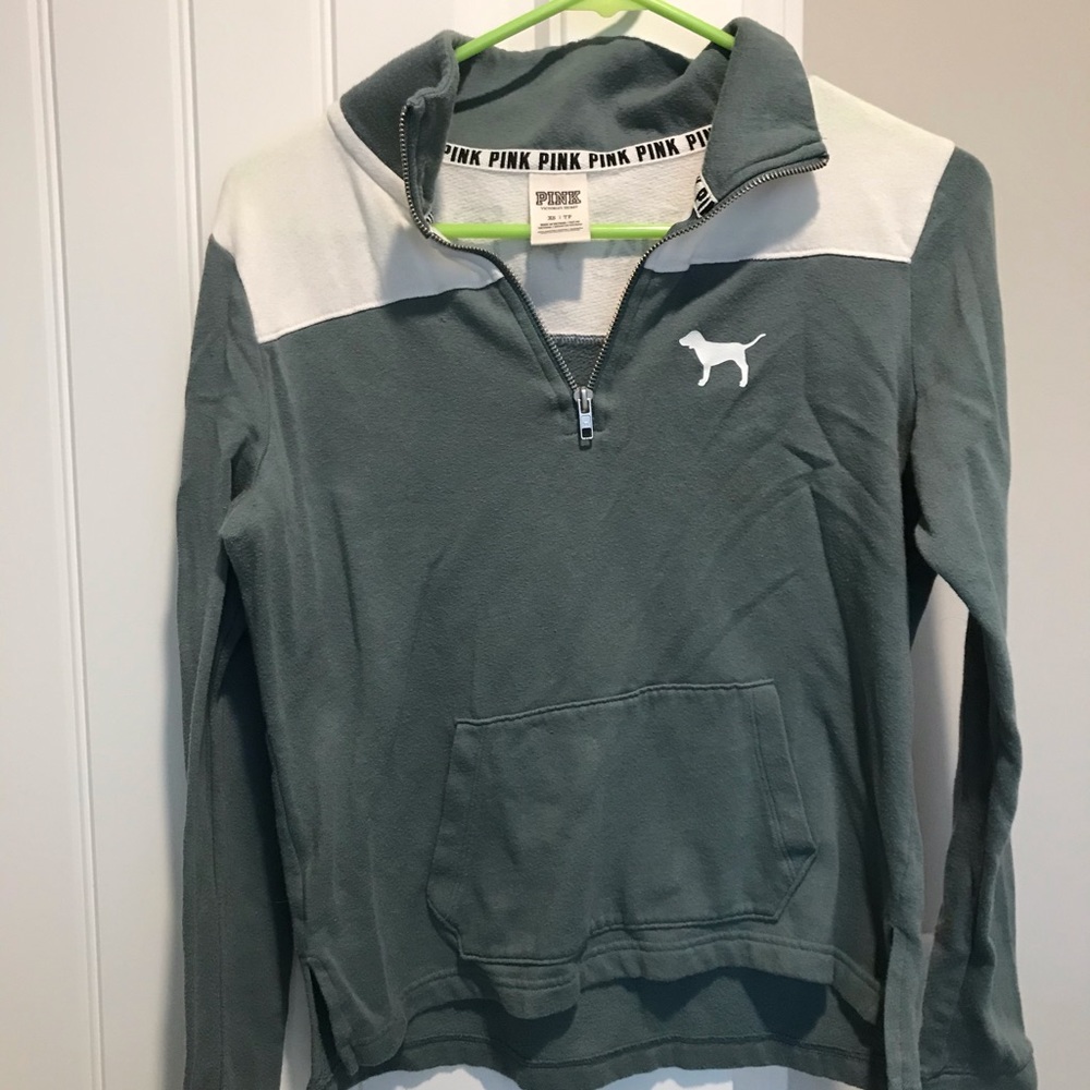 XS PINK Quarter Zip
